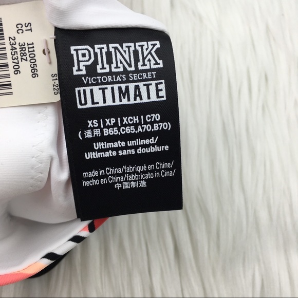 PINK Victoria's Secret Ultimate Unlined bra Sz XS - Picture 5 of 5
